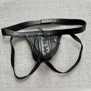 The Leather Man Leather Jockstrap
